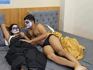 desi housewife craves passionate licking from husband