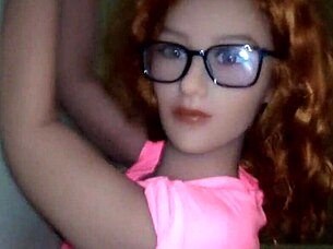 big booty sex doll sy 157cm up against wall