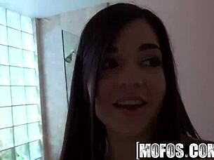 morning latina anal pounding cumshot on shaved punk face pov sex tape