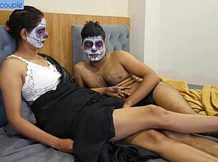 desi housewife craves passionate licking from husband