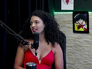 Mia Luz Loves Swinging with Pimentinhas for Brasileirinhas Sheer Red