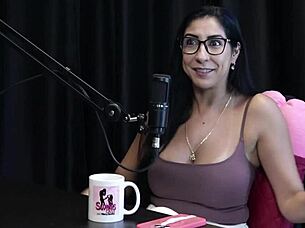 Renatinha Melo Swings Wildly at Sea on Maximo Garcia Sheer Red