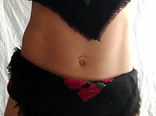 crossdressing mariana shakes big ass in dance