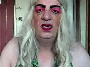 shy bisexual crossdresser begs for real cock humiliation