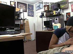 paying pawn dues with hidden cam creampie fuck