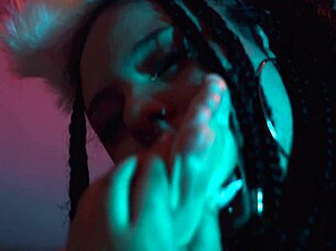 wet latinas skip cock for steamy feet licking and pussy munching threesome