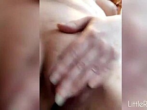 European Ginger Babe Fingers Tight Pussy To Orgasm