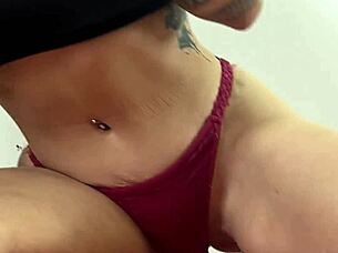 Redhead Latina Milf Camila Vegas Fingers to Gushing Orgasm Moans