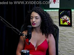 Mia Luz Loves Swinging with Pimentinhas for Brasileirinhas Sheer Red