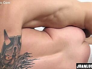 Juan Lucho Pounds Silvia Rubi Doggy Tattoo Frenzy!