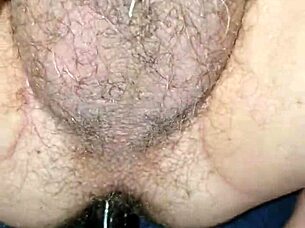 Girl's Intense Passion Pegging Her Guy Hard