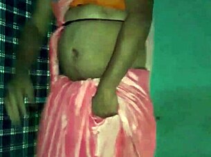 i can't stop dancing hot in saree feeling so sexy as shemale