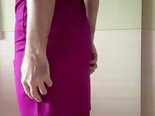 i love teasing in my burgundy lingerie and stockings