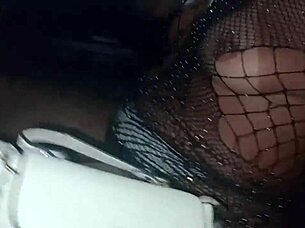 Cuckold wife flashes rideshare driver after club fuck frenzy?