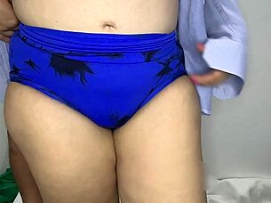 Chubby Colombian MILF Mommy Sucks Stepson's Cock With Hot Cum In Mouth Finish