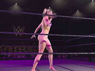 alexa bliss wwe bikini entrance showcase