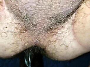 Girl's Intense Passion Pegging Her Guy Hard