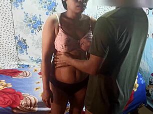 Desi Chubby Ex-Girlfriend's Big Ass Doggy Pounding