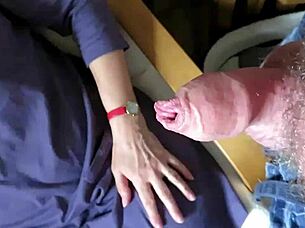 naughty housewife teases on phone sex call