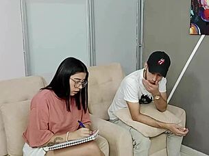 latina milf psychologist ass creampie after wild fuck session