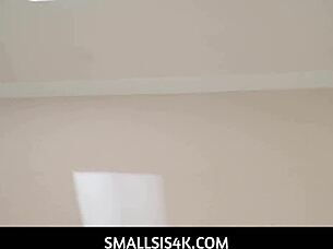 hey lucky bro, stepsis paisley paige strips naked pov