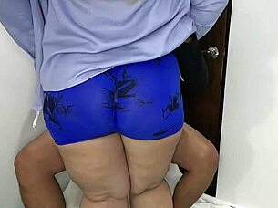 Chubby Colombian MILF Mommy Sucks Stepson's Cock With Hot Cum In Mouth Finish