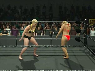 Natalya Dominated Hard in Bikini Clash!