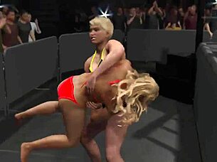 Natalya Dominated Hard in Bikini Clash!