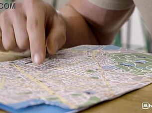 Two Busty Milfs Suck And Fuck Client To Close Deal