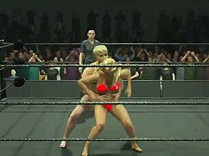 Natalya Dominated Hard in Bikini Clash!