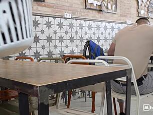 Two Busty Milfs Suck And Fuck Client To Close Deal