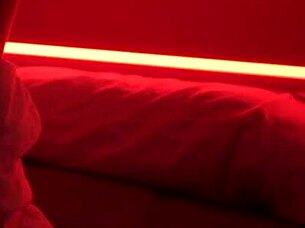 Yaira strips sexy through house teasing natural tits pussy