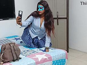 Will Beautiful Colombian Student Launch Homemade Porn Career?