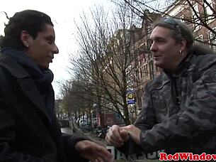 dutch brunette whore begs for doggystyle pounding