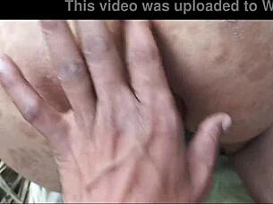 Suggestive Outdoor Mature Seduction Video