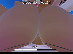 i'm fucking this roblox slut hard on the beach