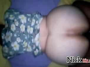 check out this sexy bbw milf's big tits and fat ass vs huge cock