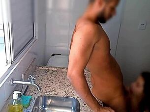 365 Days of Anal Day 58: Kitchen Painal Creampie Adventure!
