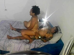 old landlady milf big tits bounces ass on my cock
