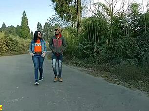 desi honeymoon couple teases erotic doggystyle secrets