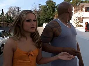 Blonde's Tempting Threesome Tease Unfolds