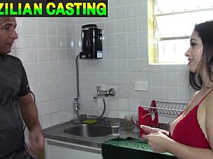 broken washer paid with wet pussy and tight ass?