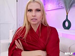 wow christie stevens milf pov fucked deep huge cumshot