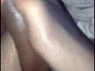 Outdoor Footjob Tease Turns Into Ripped Clothes Hardcore Fuck