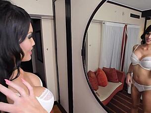 Shemale Doll Trembles in Blissful Handjob Ecstasy Overwhelming Pleasure Waves