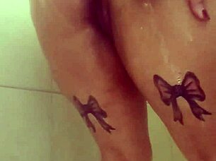 Teasing Big Tits Ass In Quick Steamy Shower