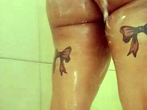 Teasing Big Tits Ass In Quick Steamy Shower