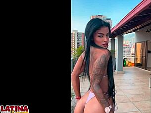 skinny latina casting slut stretched by bwc cum facial