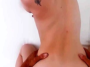 cum slut rides big cock backstage! 📱💦 petite blonde creampie caught on phone