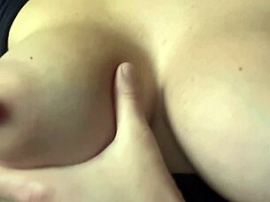 italian milf artemisia love bounces her huge juicy tits slow mo